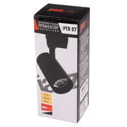 PTR  0715 15w 3000K 24° BL (чёрный) IP40 Jazzway