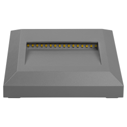 PST/W S124124 2w 4000K GREY IP65 Jazzway