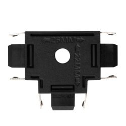 MTR16 CT-BL Коннектор черный T-обр. Jazzway 