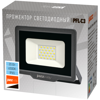 Прожектор светодиодный СДО PFL- C3 20w 6500K IP65 — вид 5