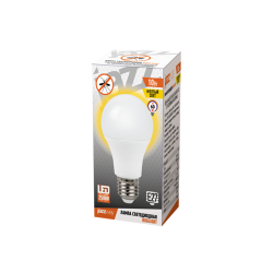 Спец. PLED-A60 BUGLIGHT 10w Yellow E27 (от насекомых!)  Jazzway