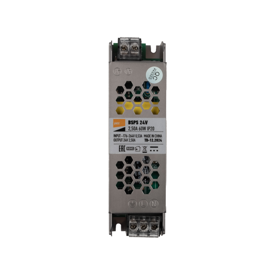 BSPS 24V    2,50A= 60W IP20 2 г.гар Jazzway