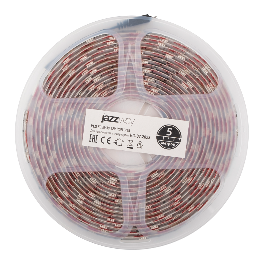 PLS 5050/30-12V  RGB  IP65  (5м) Jazzway