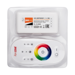 Контроллер PRC-4000RF RGB WH (белый)   12/24V 216/432Вт Jazzway