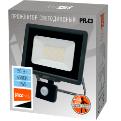 PFL- C3 SENSOR 50w 6500K IP65  Jazzway