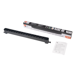 PTR  4424R 24W 4000K 24° BL (чёрный) 470мм IP40 Jazzway