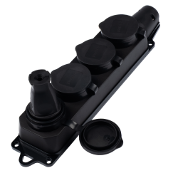 PRC-124-BL 16A 220V IP44 каучук Jazzway