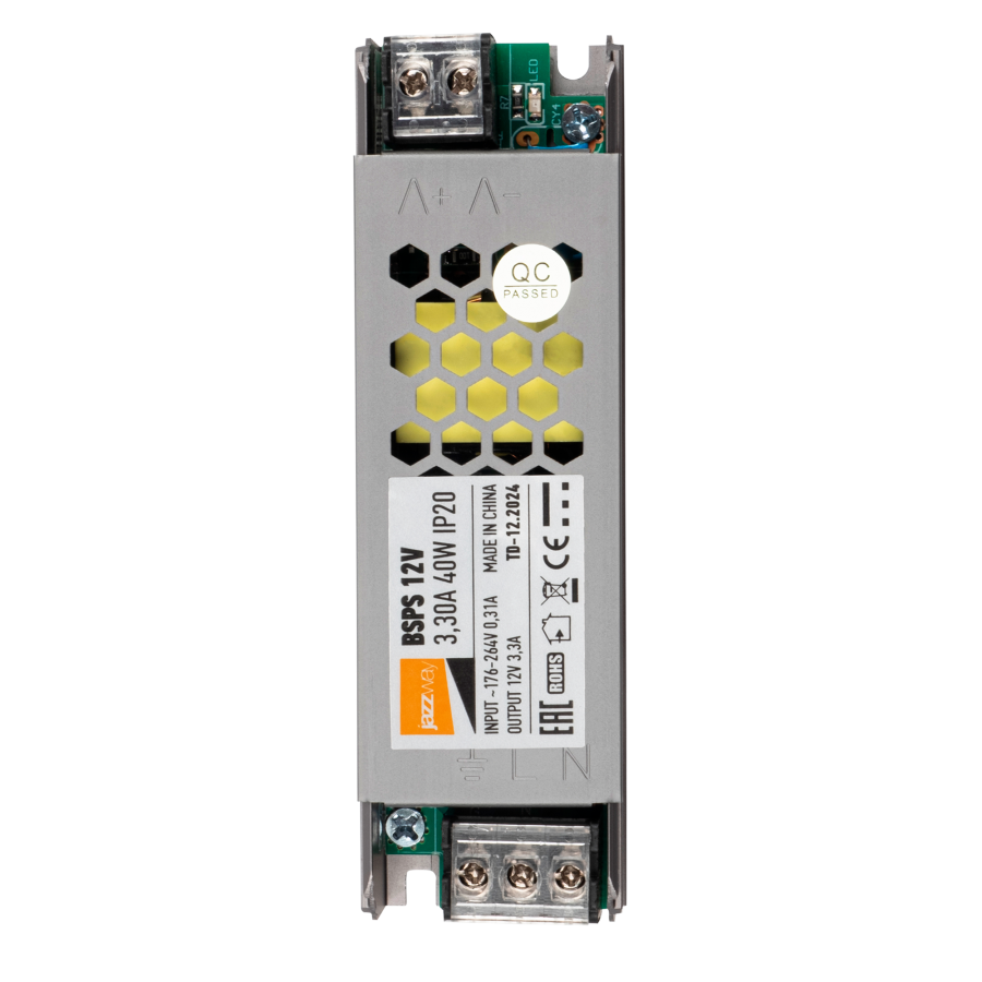 BSPS  12V3,30A=40W IP20 5 л.гар. Jazzway