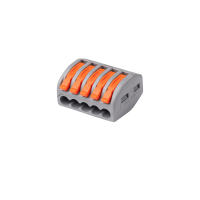 Клемма монтажная СМК PTC-5P 222-415 450V 32A 0,08-2,5(4.0)mm2 /25шт./ Jazzway