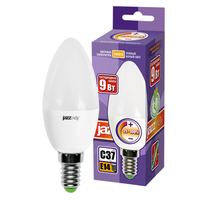 Лампа светодиодная PLED- DIM C37 9w 3000K 630 Lm E14 230/50 — вид 3