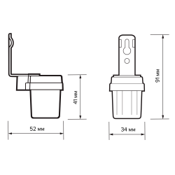 PMS PR 600 1200Вт WH IP44 Jazzway