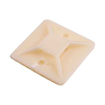Площадка под кабельную стяжку PCP-SG 40x40-100WH PA6.6 (100 шт/уп)