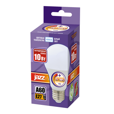 Лампа светодиодная PLED- DIM A60 10w 4000K 820 Lm E27 230/50 — вид 2