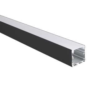Профиль PAL 3535-BLACK (комплект) накладной 2м анод.Jazzway