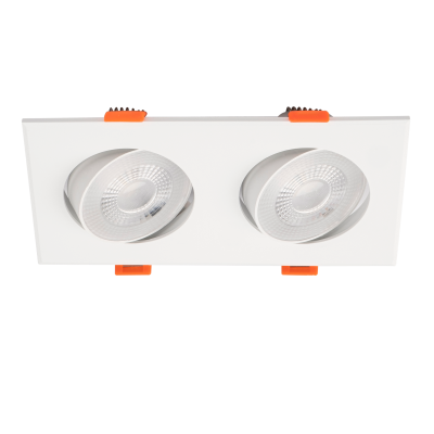 Светильник встраиваемый карданный PSP-S 412 2x8W 4000K 40° White IP40