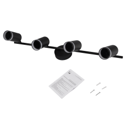 PCL 0104 4xGU10 BL 230V IP20 Jazzway