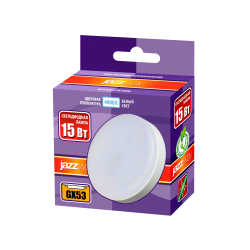 PLED-GX53   15w  4000K 1260Lm  230V/50Hz  Jazzway