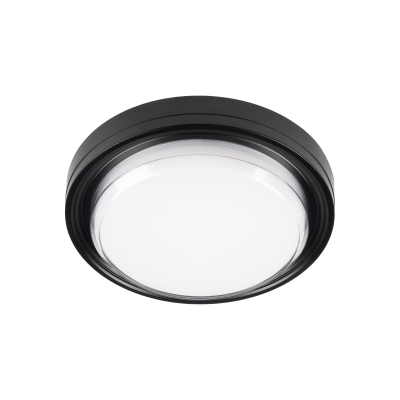 Светильник светодиодный ЖКХ PBH - PC9-RA 24W 4000K BLACK IP65