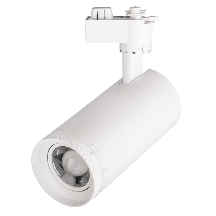 PTR  0728 ZOOM 28w 4000K 15-60° WH (белый) IP40 Jazzway