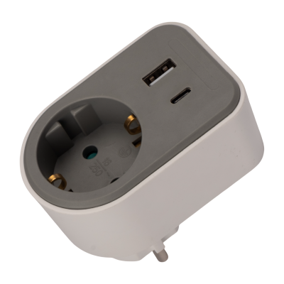 Адаптер JAZZway AD-1GAC-gy USB, заземл. — вид 5