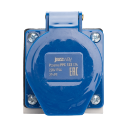 PPC 123 2Р+РЕ 32А 220В IP44  Jazzway