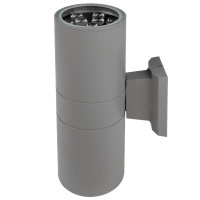 PWL-245110/24D  2x9w 3000K  GR  230V/50Hz   Jazzway