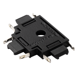 MTR16 CT-BL Коннектор черный T-обр. Jazzway 