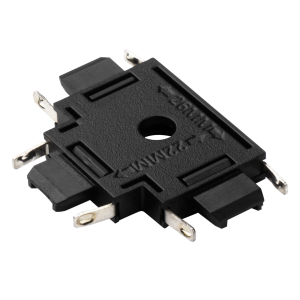 MTR16 CT-BL Коннектор черный T-обр. Jazzway 