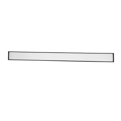 Светильник светодиодный ДПО PSO-01 36w 4000K BLACK 1200x100 IP40