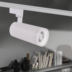 PTR  0728 ZOOM 28w 3000K 15-60° WH (белый) IP40 Jazzway