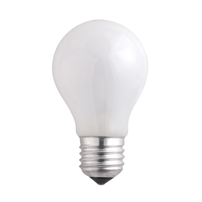 A55  240V  75W  E27  frosted Jazzway  (БМТ 230-75-5)