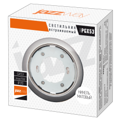 PGX53   10639.27 никель матовый   106*39мм   Jazzway