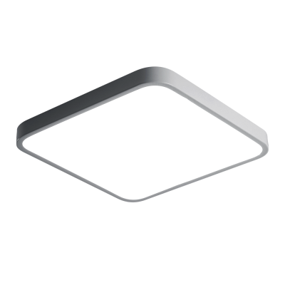 Светильник светодиодный декоративный PPB Sсandic-S 54w 4000K GR IP20 400*400*50 — вид 2