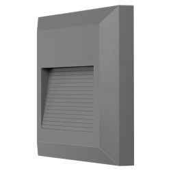 PST/W S124124 2w 4000K GREY IP65 Jazzway