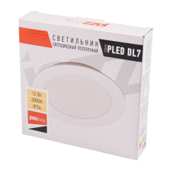 PLED DL7 12w 3000K WH IP54 Jazzway