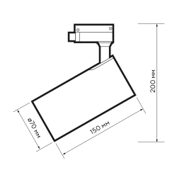 Спец PTR 0730 FOOD MEAT 30w 24° WH (белый) IP40 Jazzway