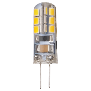 PLED-G4  3w  4000K 200Lm 220V (силикон, d11*38мм) Jazzway