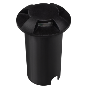 PGR R60/4 2w 4000K Black IP65 (грунтовый встраиваемый) Jazzw