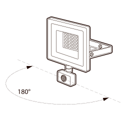 PFL -SC-  30w sensor 6500K IP54 Jazzway