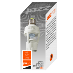 PMS-IR 045 60Вт Е27 360° 6м WH IP20 Jazzway