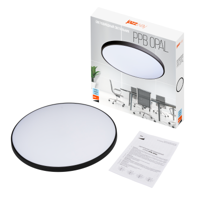 Светильник светодиодный декоративный PPB OPAL 48W 6500K BL d370X55 IP20 — вид 5