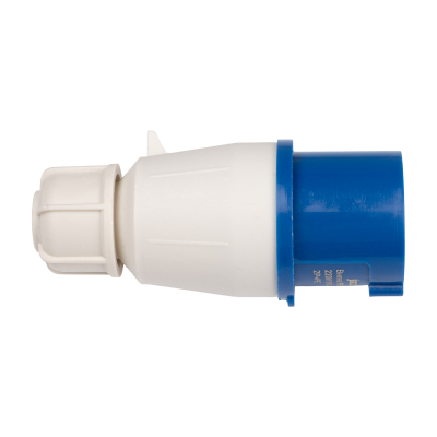 Вилка переносная PPC 013 2P+PE 16A 220V IP44 — вид 3