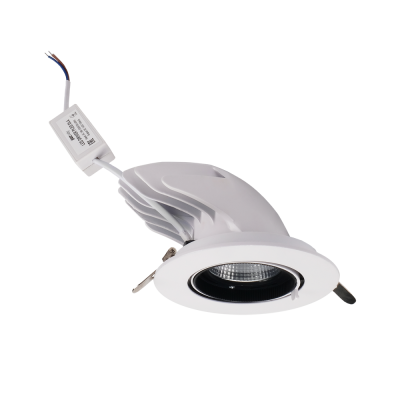 Светильник светодиодный встраиваемый PLED DL4 40W 4000K 24° поворот White IP40 — вид 3