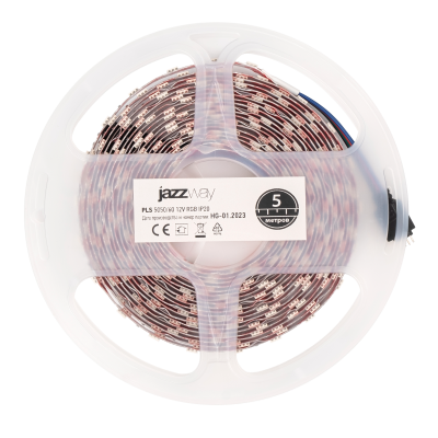 Лента светодиодная PLS 5050/60-12V RGB IP20 (5м)