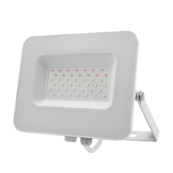PFL- 30W RGB WH (белый) IP65 Jazzway