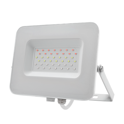 Прожектор светодиодный СДО PFL- 30W RGB WH (белый) IP65