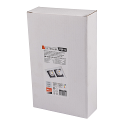 PSP-S 212  2x8W 4000K 55° White IP40