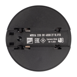 MTR16  3208  8w 4000K 25° BL (чёрный) IP20 Jazzway 