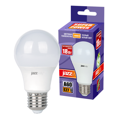 Лампа светодиодная PLED- SP A60 18w E27 3000K 230/50 — вид 3