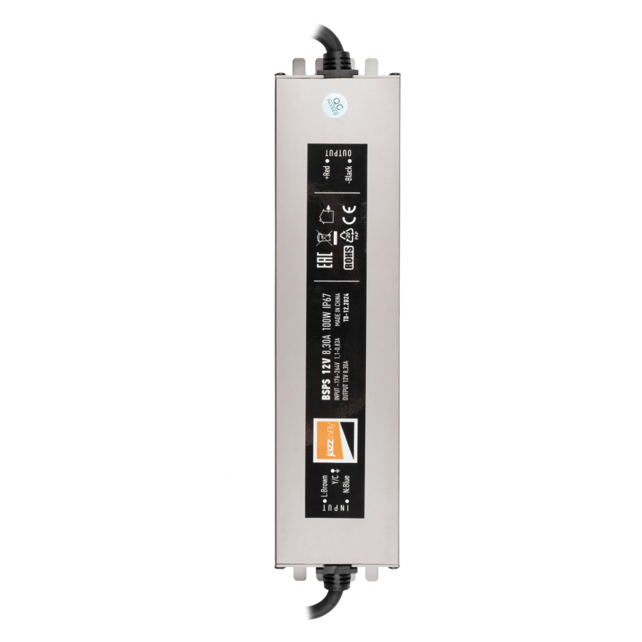 BSPS  12V8,30A=100W IP67 5 л.гар. Jazzway